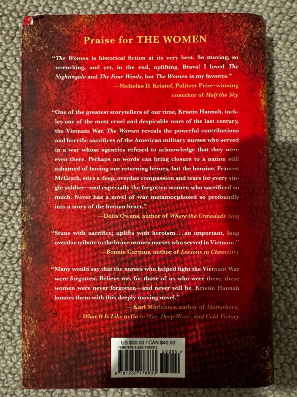 The Women by Kristin Hannah - Picture 4 of 4